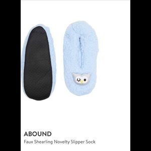 Brand New SEALED OWL SLIPPERS SOCK BLUE DREAM OWL